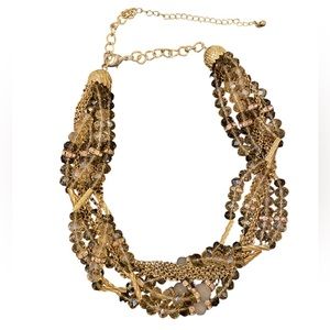 Beaded Statement Necklace